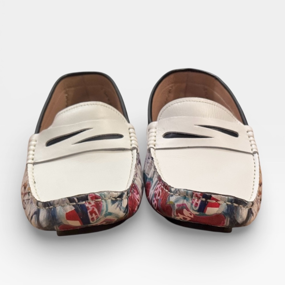 ROBERT GRAHAM
Haryanto Printed Leather Driving Loafers Size 11.5 - Picture 10 of 15